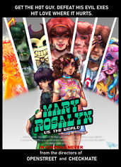 semirealistic styled, fully rendered oc full piece